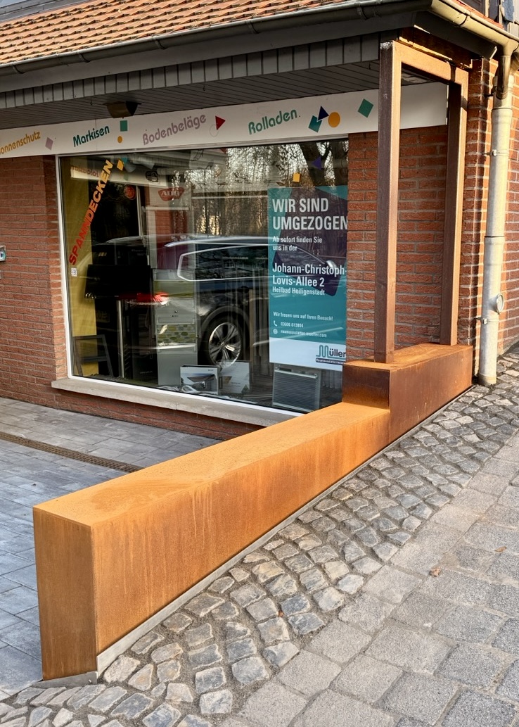 Geländer aus Stahl oder Edelstahl